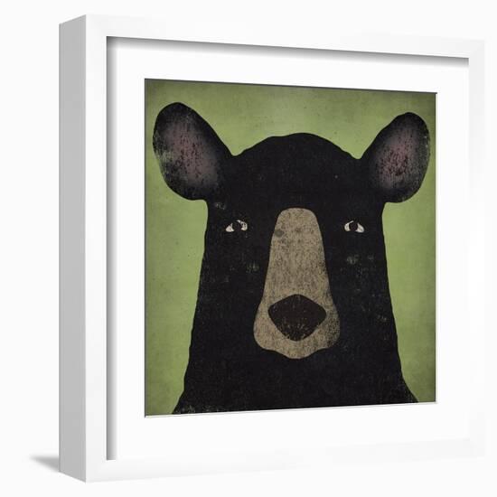 The Black Bear-Ryan Fowler-Framed Art Print
