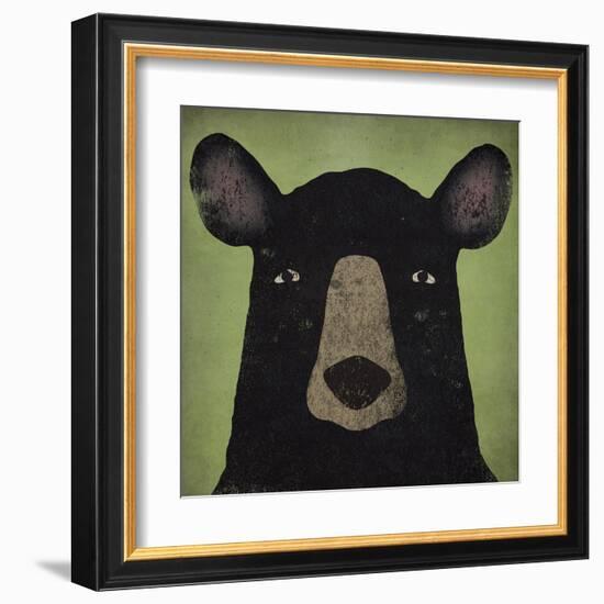 The Black Bear-Ryan Fowler-Framed Art Print