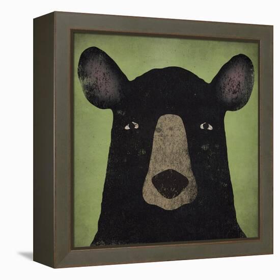 The Black Bear-Ryan Fowler-Framed Stretched Canvas