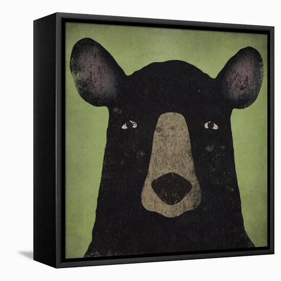 The Black Bear-Ryan Fowler-Framed Stretched Canvas