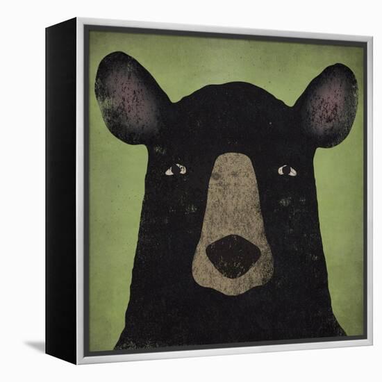 The Black Bear-Ryan Fowler-Framed Stretched Canvas