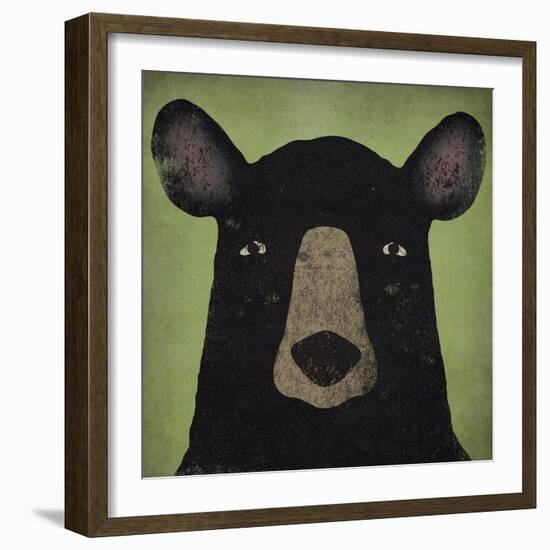 The Black Bear-Ryan Fowler-Framed Art Print