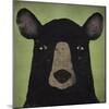 The Black Bear-Ryan Fowler-Mounted Art Print