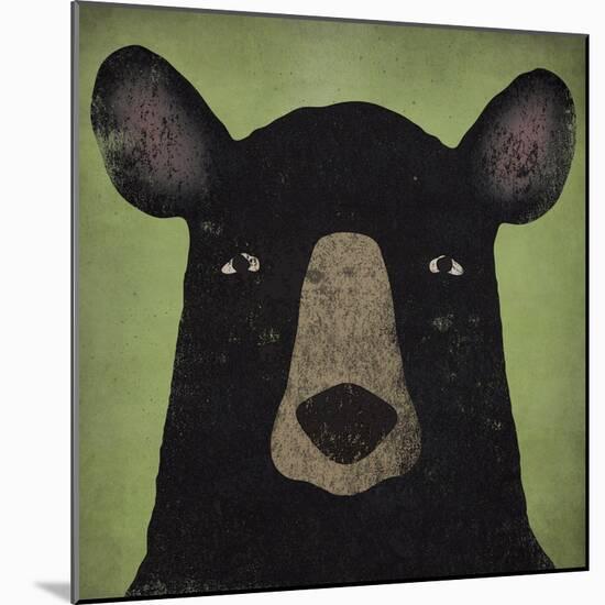 The Black Bear-Ryan Fowler-Mounted Art Print