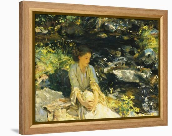 The Black Brook-John Singer Sargent-Framed Premier Image Canvas