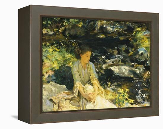 The Black Brook-John Singer Sargent-Framed Premier Image Canvas