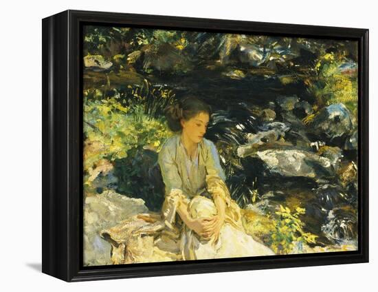 The Black Brook-John Singer Sargent-Framed Premier Image Canvas