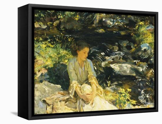 The Black Brook-John Singer Sargent-Framed Premier Image Canvas