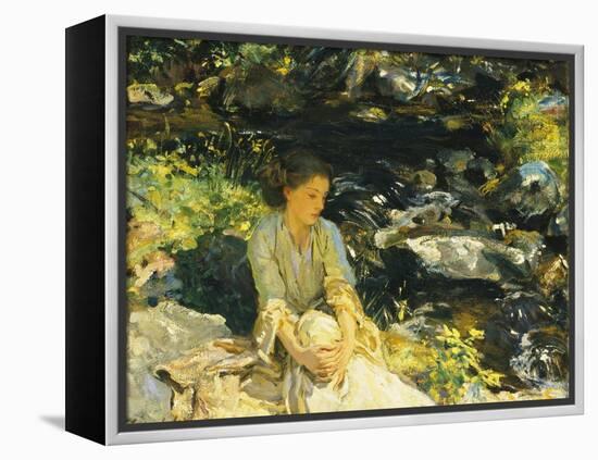 The Black Brook-John Singer Sargent-Framed Premier Image Canvas