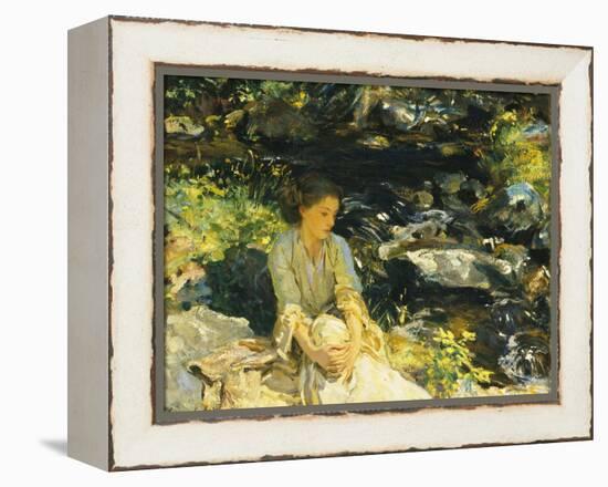 The Black Brook-John Singer Sargent-Framed Premier Image Canvas