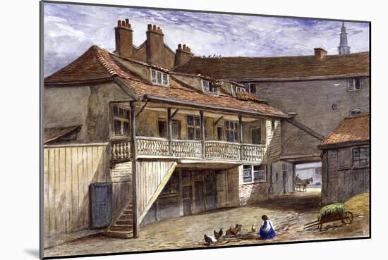 The Black Bull Inn, Whitefriars, London, 1867-JT Wilson-Mounted Giclee Print