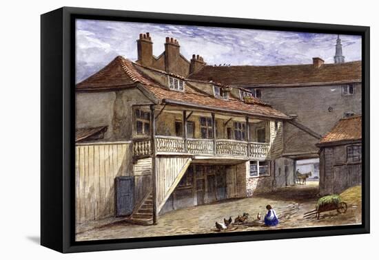 The Black Bull Inn, Whitefriars, London, 1867-JT Wilson-Framed Premier Image Canvas