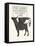 The Black Calf of St. Luke, 1931-Eric Gill-Framed Premier Image Canvas