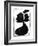 The Black Cape-Aubrey Beardsley-Framed Premium Giclee Print