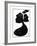 The Black Cape-Aubrey Beardsley-Framed Giclee Print
