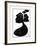 The Black Cape-Aubrey Beardsley-Framed Giclee Print