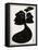 ' The Black Cape-Aubrey Beardsley-Framed Premier Image Canvas