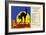 The Black Cat Café-Curt Teich & Company-Framed Art Print