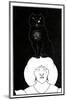 The Black Cat-Aubrey Beardsley-Mounted Premium Giclee Print