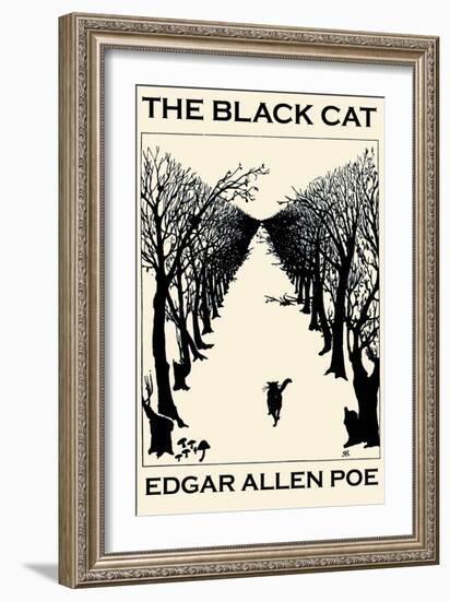 The Black Cat-Jason Pierce-Framed Art Print