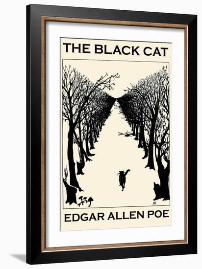 The Black Cat-Jason Pierce-Framed Art Print