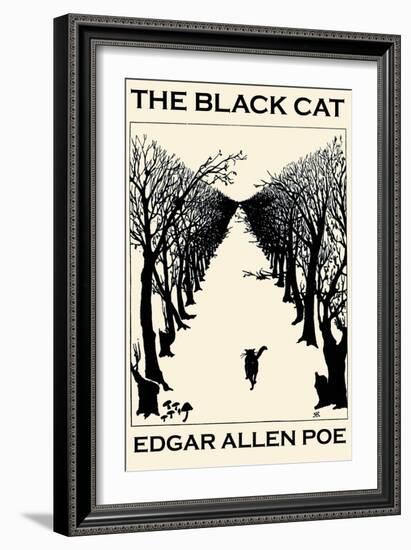 The Black Cat-Jason Pierce-Framed Art Print