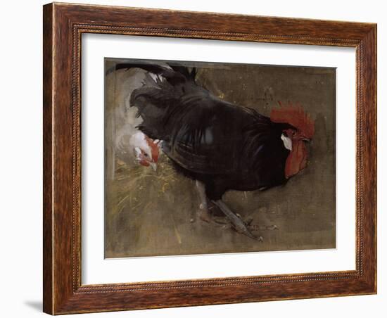 The Black Cock-Joseph Crawhall-Framed Giclee Print