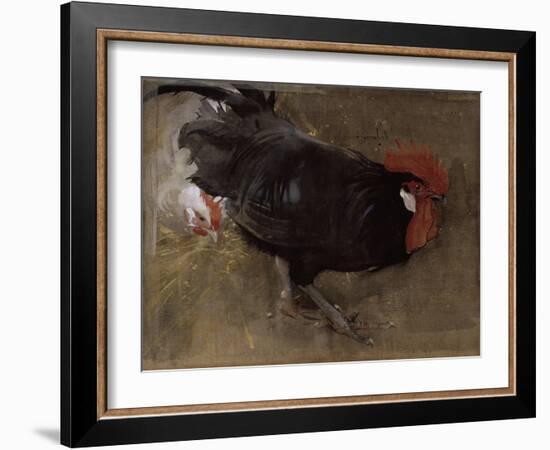 The Black Cock-Joseph Crawhall-Framed Giclee Print