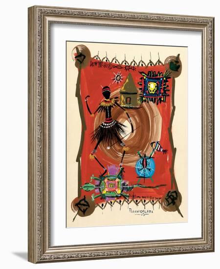 The Black Dance 1, 2003-Oglafa Ebitari Perrin-Framed Giclee Print