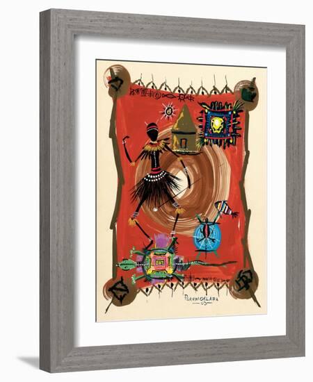 The Black Dance 1, 2003-Oglafa Ebitari Perrin-Framed Giclee Print