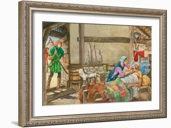 The Black Death-Peter Jackson-Framed Giclee Print