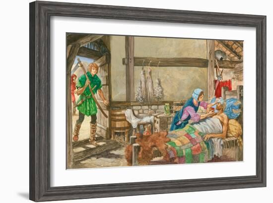 The Black Death-Peter Jackson-Framed Giclee Print