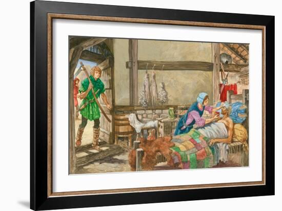 The Black Death-Peter Jackson-Framed Giclee Print