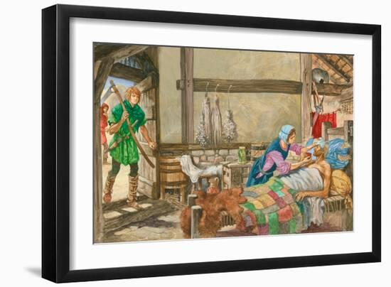 The Black Death-Peter Jackson-Framed Giclee Print