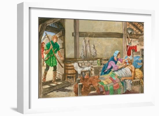 The Black Death-Peter Jackson-Framed Giclee Print