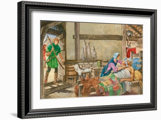 The Black Death-Peter Jackson-Framed Giclee Print