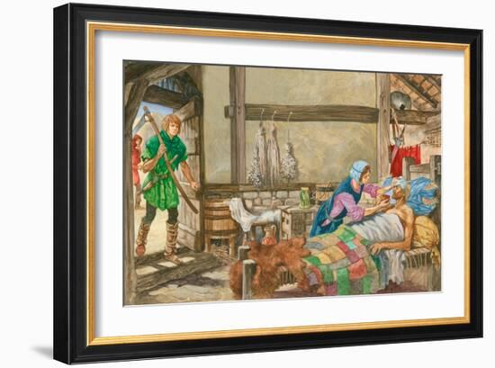 The Black Death-Peter Jackson-Framed Giclee Print