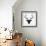 The Black Deer-Ruben Ireland-Framed Art Print displayed on a wall