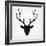 The Black Deer-Ruben Ireland-Framed Art Print