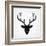 The Black Deer-Ruben Ireland-Framed Art Print