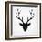 The Black Deer-Ruben Ireland-Framed Art Print