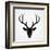 The Black Deer-Ruben Ireland-Framed Art Print