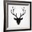 The Black Deer-Ruben Ireland-Framed Art Print