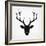 The Black Deer-Ruben Ireland-Framed Art Print