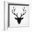 The Black Deer-Ruben Ireland-Framed Art Print