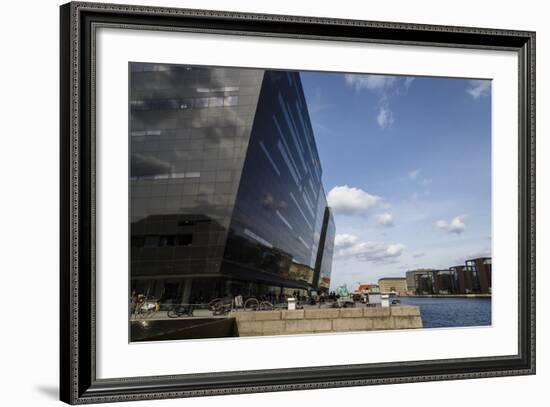 The Black Diamond Building, Housing the Royal Library, Copenhagen, Denmark, Scandinavia, Europe-Yadid Levy-Framed Photographic Print