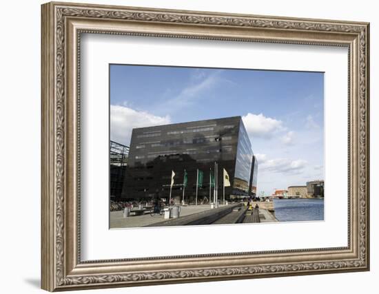 The Black Diamond Building, Housing the Royal Library, Copenhagen, Denmark, Scandinavia, Europe-Yadid Levy-Framed Photographic Print