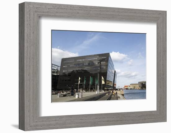 The Black Diamond Building, Housing the Royal Library, Copenhagen, Denmark, Scandinavia, Europe-Yadid Levy-Framed Photographic Print