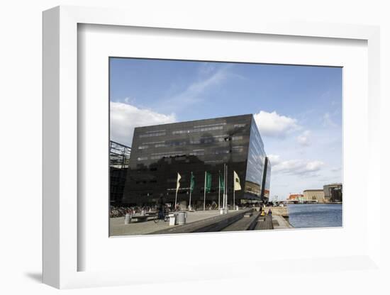 The Black Diamond Building, Housing the Royal Library, Copenhagen, Denmark, Scandinavia, Europe-Yadid Levy-Framed Photographic Print