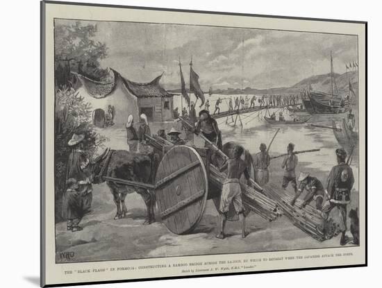The Black Flags in Formosa-William Heysham Overend-Mounted Giclee Print
